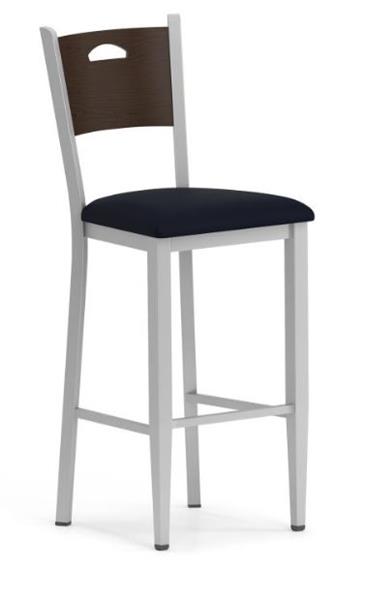 Concord Cafe Stool - Upholstered Seat